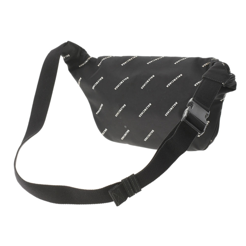 Balenciaga Body Black Belt Bum Crossbody Bag Black